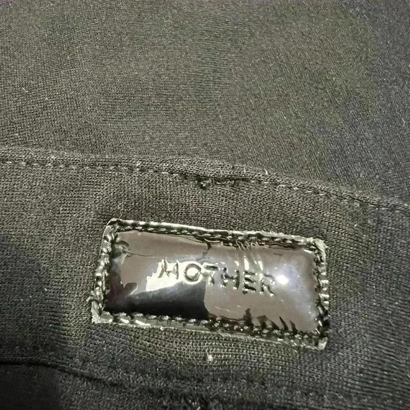 Mother The Looker Jeggings in Black Magic Size 26 - Picture 8 of 11